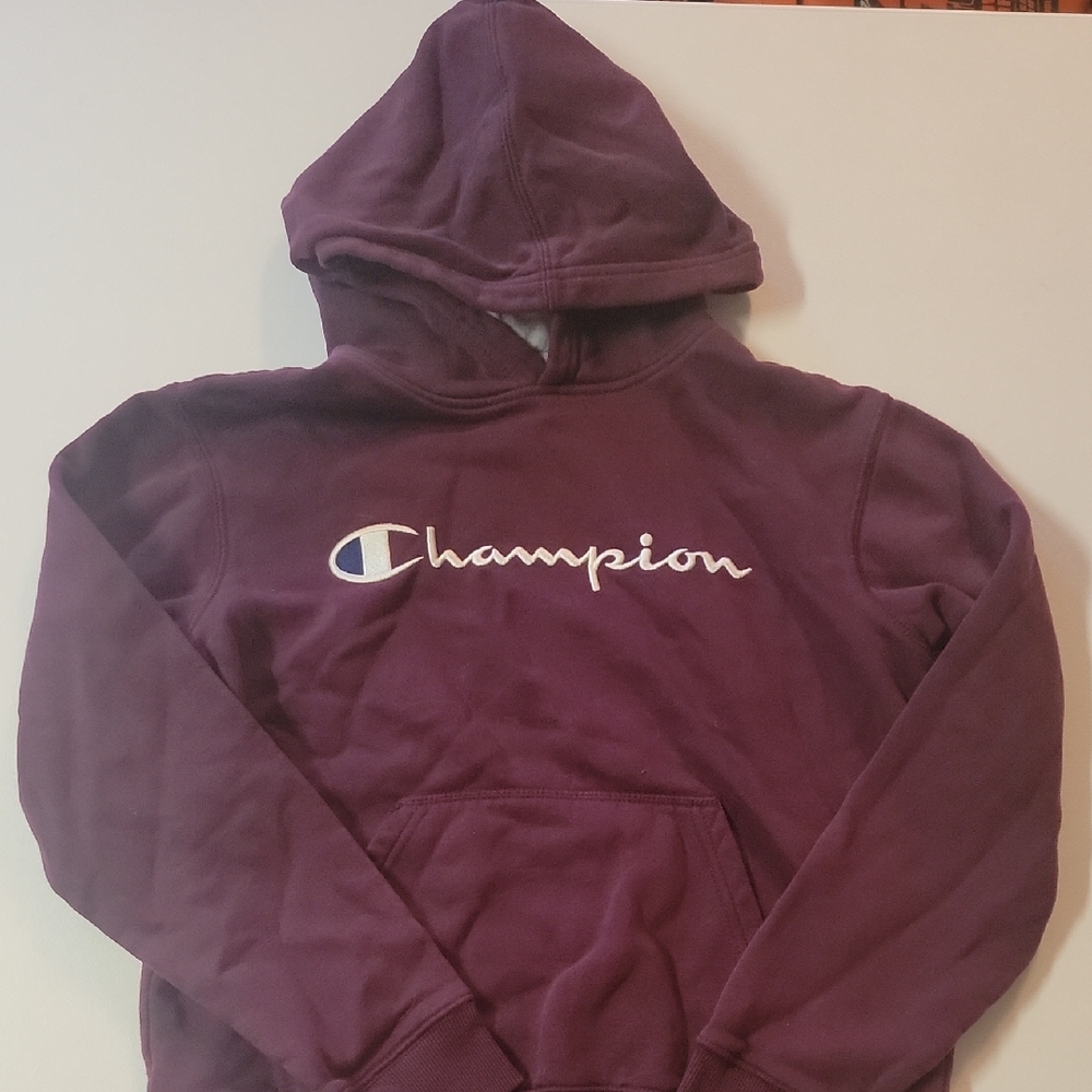Champion Purple Hoodie for Kids